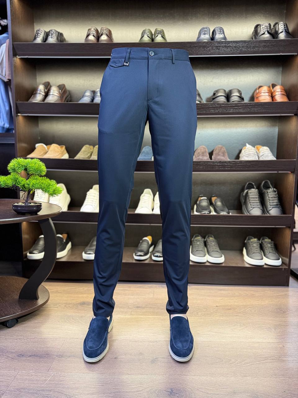 Брюки slim fit 762