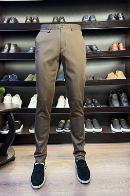 Брюки slim fit 760
